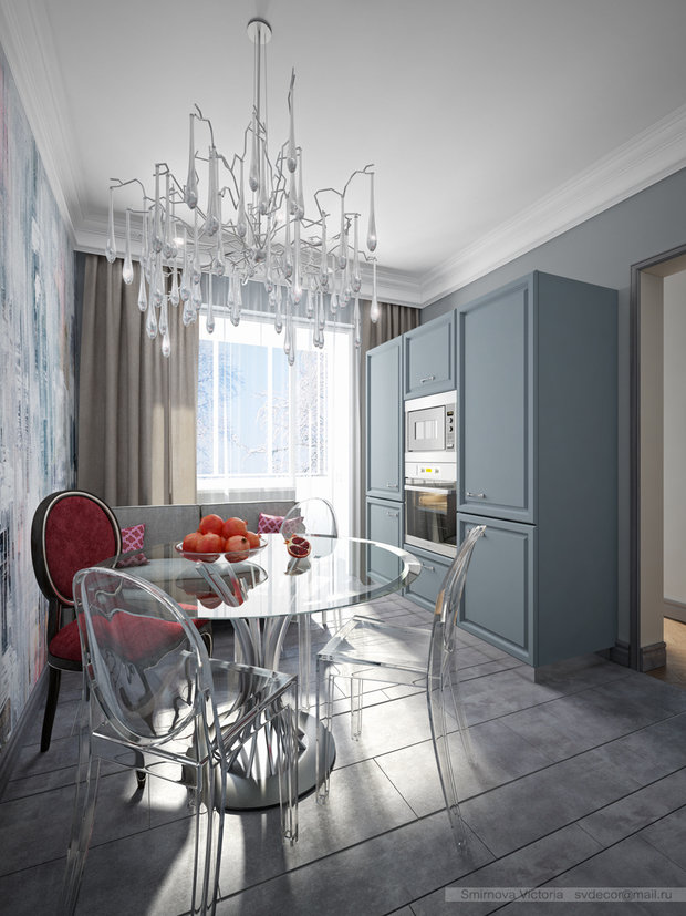 Фото из портфолио Квартира для молодой семьи – фотографии дизайна интерьеров на INMYROOM