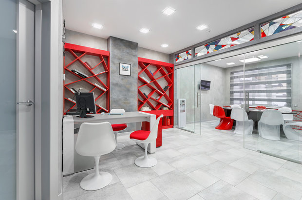 Фото из портфолио Яркий офис в Воронеже. Фото. – фотографии дизайна интерьеров на INMYROOM