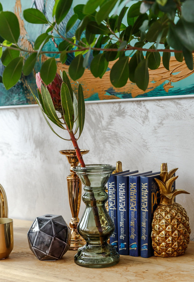 Фотография: Декор в стиле Современный, Скандинавский, Эклектика, Квартира, Проект недели, Москва, Наталья Преображенская, Студия дизайна интерьеров "Уютная Квартира", Монолитный дом, 4 и больше, Более 90 метров – фото на INMYROOM