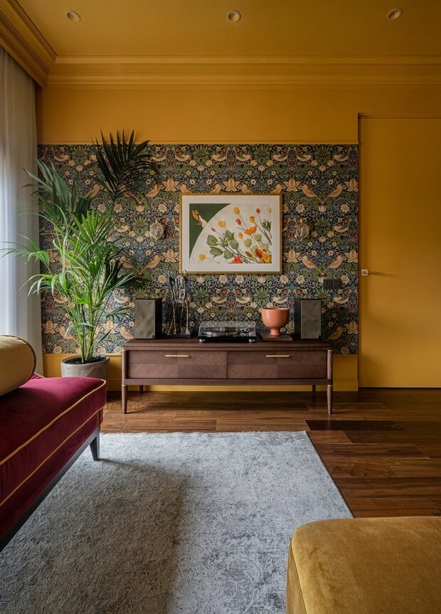 Фотография: Кабинет в стиле Современный, Эклектика, Квартира, Проект недели, Москва, Евгения Матвеенко, FlatsDesign, 3 комнаты, 60-90 метров – фото на INMYROOM