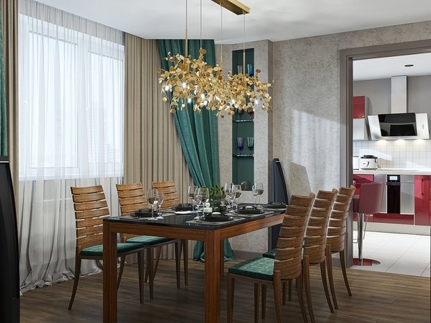Фото из портфолио Эффектность стиля – фотографии дизайна интерьеров на INMYROOM