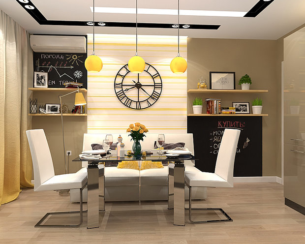 Фото из портфолио Проект кухни – фотографии дизайна интерьеров на INMYROOM