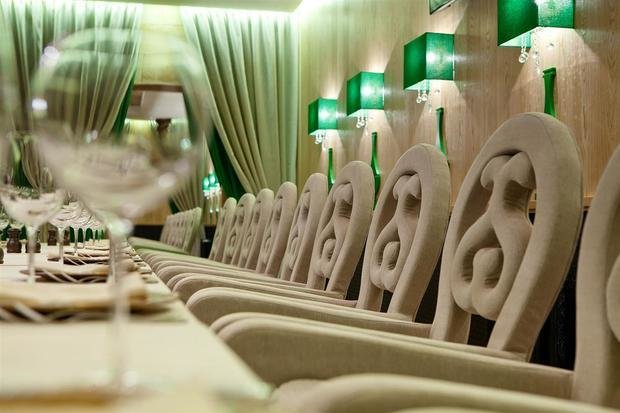 Фото из портфолио Проект банкетного зала "ГОФЕР" в Ресторане "Ноев Ковчег" – фотографии дизайна интерьеров на INMYROOM