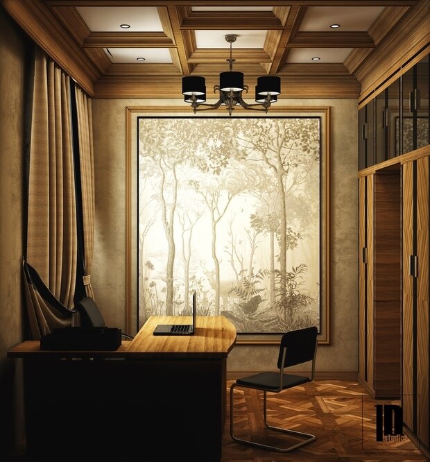 Фото из портфолио Офис для адвоката. Вариант 3 – фотографии дизайна интерьеров на INMYROOM
