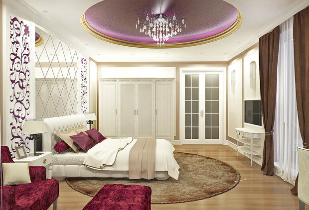 Фото из портфолио спальня дом Солнечная – фотографии дизайна интерьеров на INMYROOM