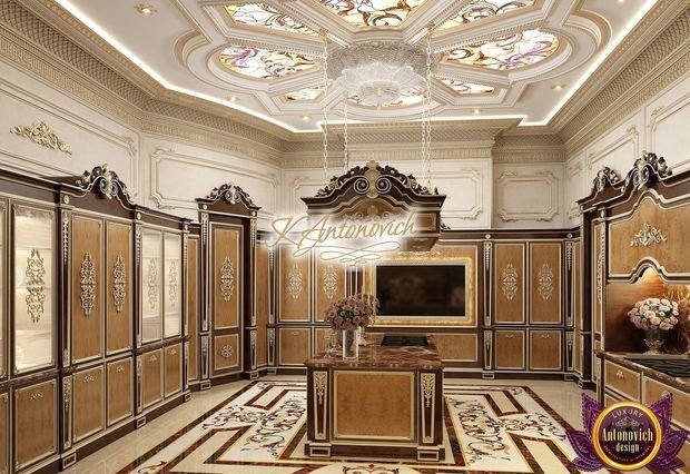 Фото из портфолио Luxury and functionality in the kitchen interior from Katrina Antonovich – фотографии дизайна интерьеров на INMYROOM