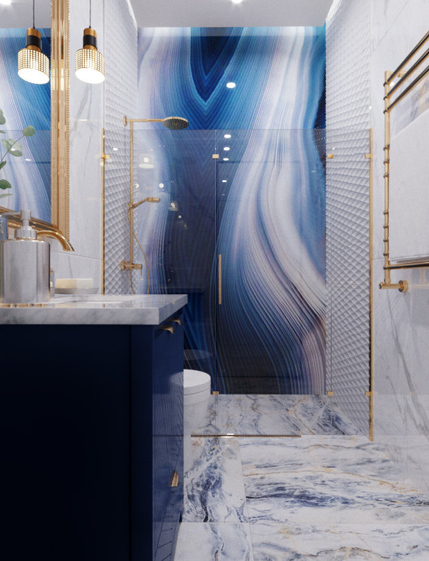 Фото из портфолио Апартаменты 1702 в ЖК Аю-Даг – фотографии дизайна интерьеров на INMYROOM