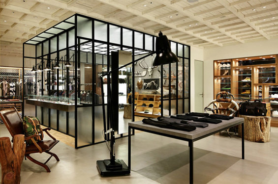 Фотография: Офис в стиле Лофт, Гардеробная, Хранение, Системы хранения – фото на INMYROOM