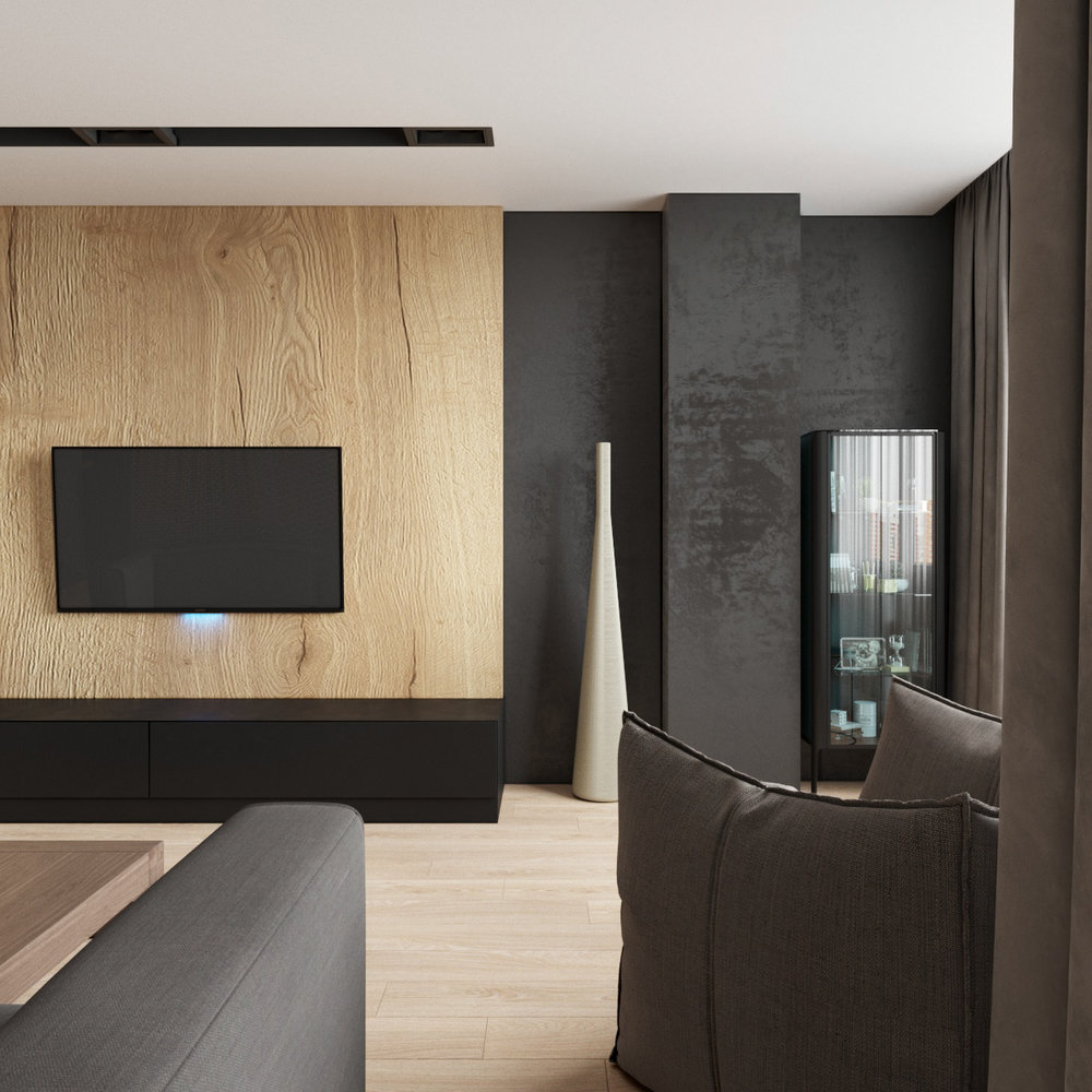 Фотография: Гостиная в стиле Минимализм, Лофт, Квартира, Студия, Проект недели, Санкт-Петербург, Монолитный дом, 40-60 метров, Марина Светлова – фото на INMYROOM Фотография: Гостиная в стиле Минимализм, Лофт, Квартира, Студия, Проект недели, Санкт-Петербург, Монолитный дом, 40-60 метров, Марина Светлова – фото на INMYROOM