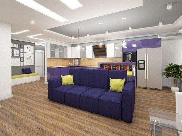 Фото из портфолио Дизайн интерьера 3к.кв. в ЖК Никольский на Радищева 4/6 – фотографии дизайна интерьеров на INMYROOM