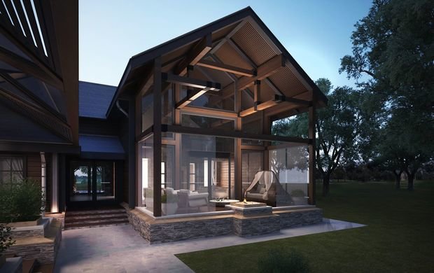 Фото из портфолио Дом в Американском стиле / American style house – фотографии дизайна интерьеров на INMYROOM