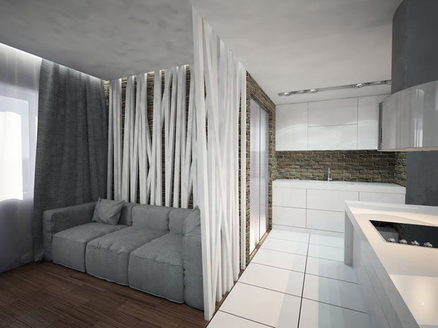 Фото из портфолио Квартира 90 кв.м. – фотографии дизайна интерьеров на INMYROOM