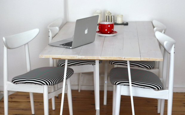 Фотография: Кухня и столовая в стиле Скандинавский, DIY, антикварная мебель в интерьере, как сделать – фото на INMYROOM