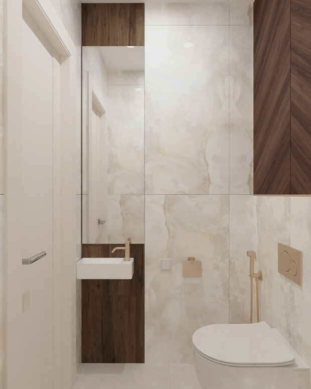 Фото из портфолио Проект квартиры для семьи с детьми – фотографии дизайна интерьеров на INMYROOM