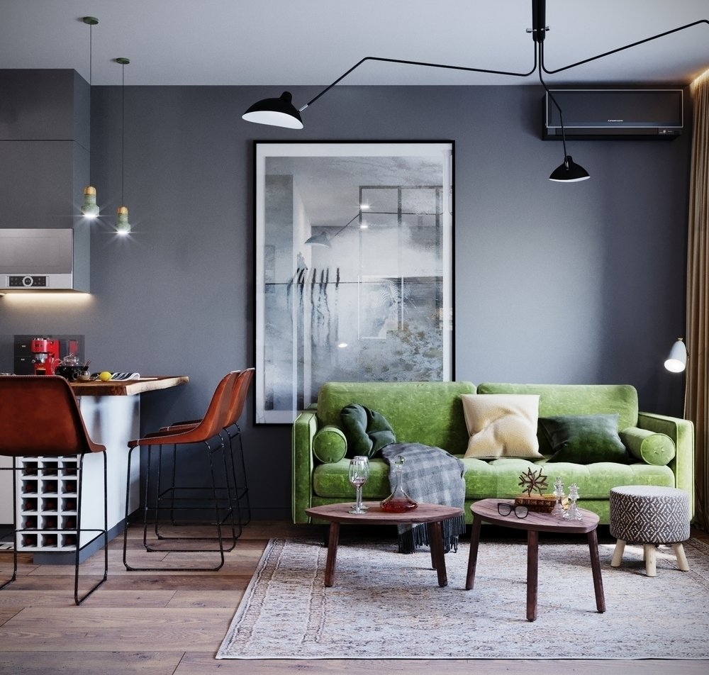 Фотография: Гостиная в стиле Современный, Гид, Co:Interior, Студия 20:18, Александр Кучин, Альберт Багдасарян – фото на INMYROOM