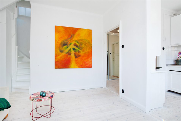 Фотография: Прихожая в стиле Скандинавский, Лофт, Малогабаритная квартира, Квартира, Дома и квартиры – фото на INMYROOM