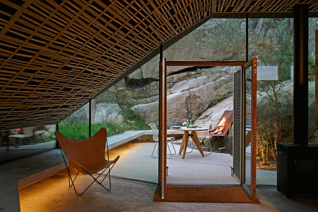 Фото из портфолио "Пристройка" с панорамной крышей в Норвегии – фотографии дизайна интерьеров на INMYROOM