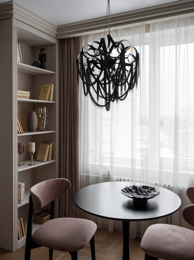 Фотография: Гостиная в стиле Современный, Квартира, Проект дня, Москва, 2 комнаты, 40-60 метров, Сара Михайлова – фото на INMYROOM