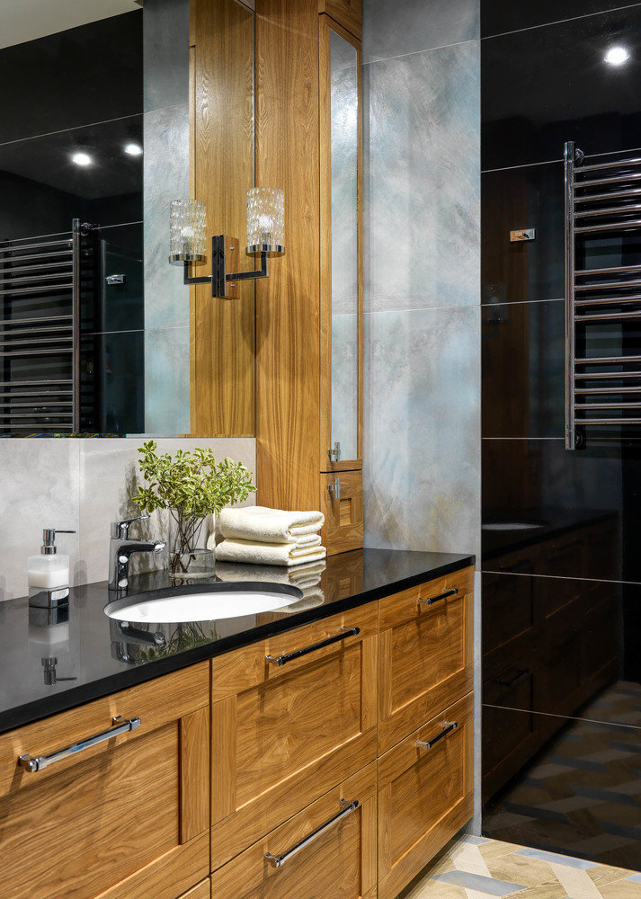 Фотография: Ванная в стиле Современный, Эклектика, Квартира, Белый, Проект недели, Москва, Зеленый, Бежевый, Розовый, Бирюзовый, Коричневый, Монолитный дом, 3 комнаты, Более 90 метров, Н-Куб, Николай Николаев – фото на INMYROOM Фотография: Ванная в стиле Современный, Эклектика, Квартира, Белый, Проект недели, Москва, Зеленый, Бежевый, Розовый, Бирюзовый, Коричневый, Монолитный дом, 3 комнаты, Более 90 метров, Н-Куб, Николай Николаев – фото на INMYROOM