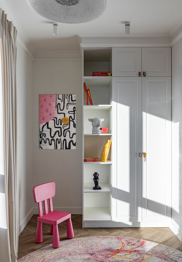 Фотография: Детская в стиле Современный, Эклектика, Винтажный, Квартира, Проект дня, Москва, Сара Михайлова – фото на INMYROOM