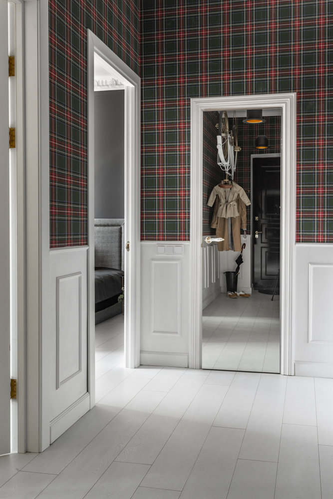 Фотография: Прихожая в стиле Эклектика, Квартира, Проект недели, Екатеринбург, Сталинка, 3 комнаты, 60-90 метров, Ольга Минуллина – фото на INMYROOM