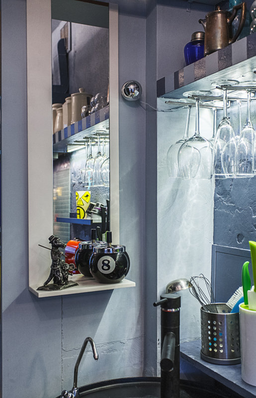 Фотография: в стиле , Эклектика, Квартира, Студия, Россия, Проект недели, Черный, Москва, Синий, Голубой, Герой InMyRoom, квартира дизайнера, Наталья Анахина, видео, Кирпичный дом, до 40 метров – фото на INMYROOM Фотография: в стиле , Эклектика, Квартира, Студия, Россия, Проект недели, Черный, Москва, Синий, Голубой, Герой InMyRoom, квартира дизайнера, Наталья Анахина, видео, Кирпичный дом, до 40 метров – фото на INMYROOM