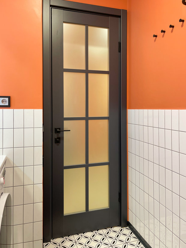 Фотография: Ванная в стиле Современный, Малогабаритная квартира, Квартира, Проект недели, Москва, до 40 метров, Ева Романова – фото на INMYROOM