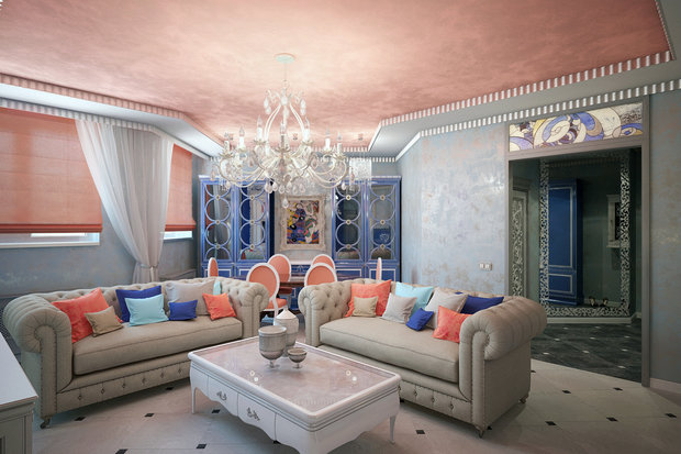 Фото из портфолио Неоклассика – фотографии дизайна интерьеров на INMYROOM