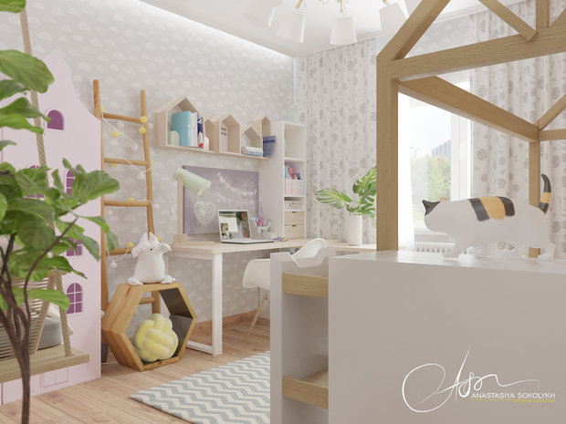 Фото из портфолио Проект квартиры в г.Тула – фотографии дизайна интерьеров на INMYROOM
