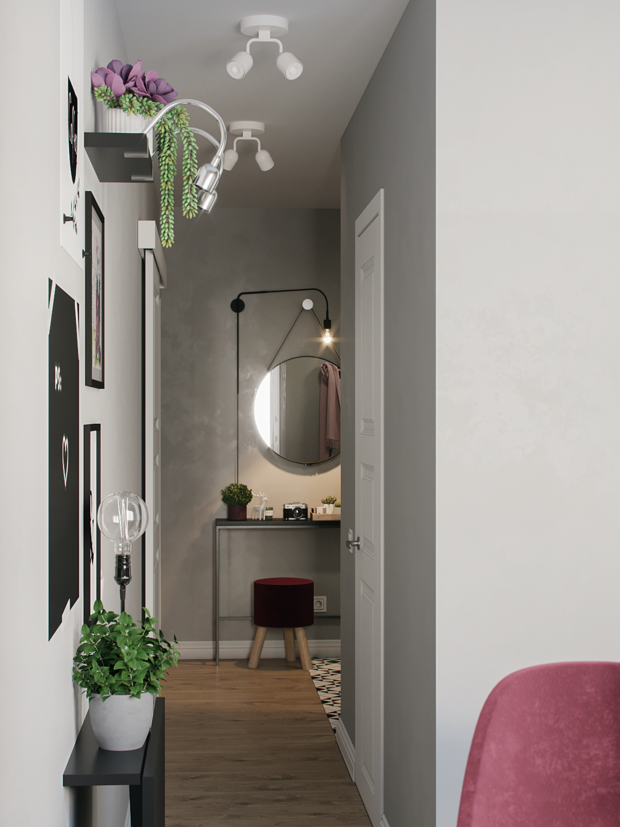 Фото из портфолио Чувственный  розовый – фотографии дизайна интерьеров на INMYROOM