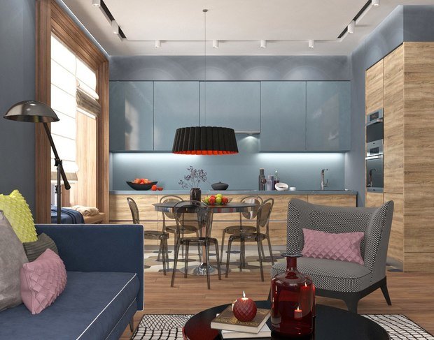 Фото из портфолио Проект "Колористика весны" – фотографии дизайна интерьеров на INMYROOM