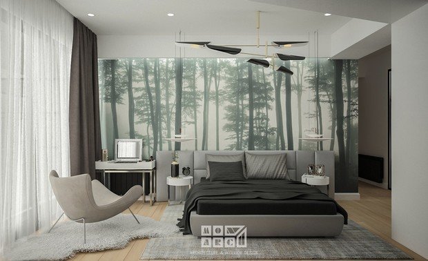 Фото из портфолио Интерьер Квартиры (92 кв.м.) в Тбилиси от студии MON ARCH (Дизайнер- Ника Банетишвили) – фотографии дизайна интерьеров на INMYROOM