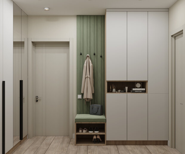 Фото из портфолио Однокомнатная квартира – фотографии дизайна интерьеров на INMYROOM