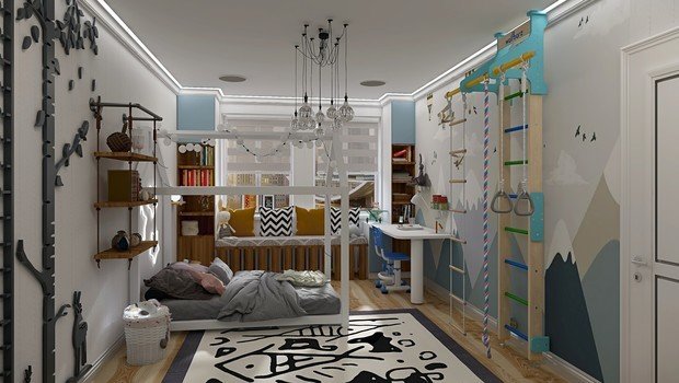 Фото из портфолио Двухкомнатная квартира – фотографии дизайна интерьеров на INMYROOM