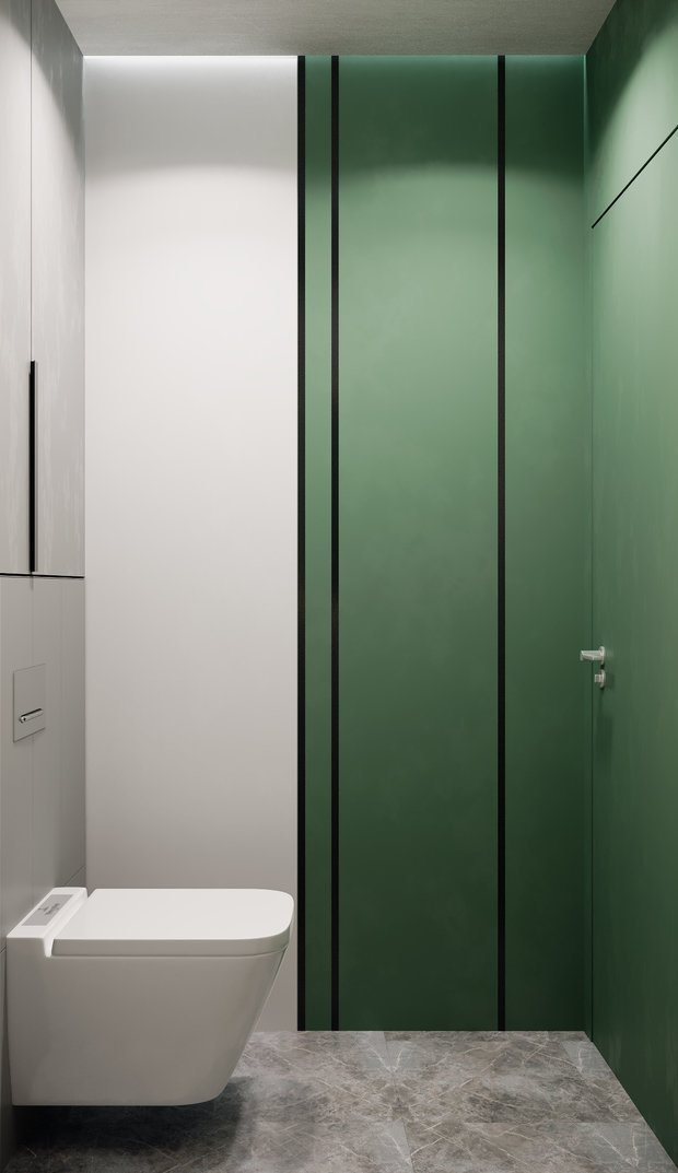 Фото из портфолио Зеленая грань – фотографии дизайна интерьеров на INMYROOM