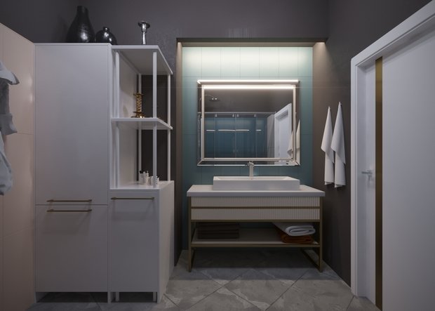 Фото из портфолио Квартира в ЖК "Тайм" – фотографии дизайна интерьеров на INMYROOM
