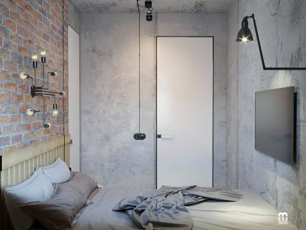 Фото из портфолио Уютный лофт Хоружей  – фотографии дизайна интерьеров на INMYROOM