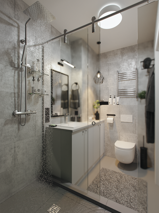 Фото из портфолио Серое гнездышко  – фотографии дизайна интерьеров на INMYROOM