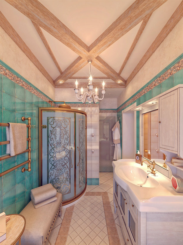 Фото из портфолио Домик в Семкино – фотографии дизайна интерьеров на INMYROOM