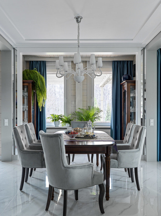 Фото из портфолио Интерьер загородного дома в ближайшем Подмосковье. – фотографии дизайна интерьеров на INMYROOM