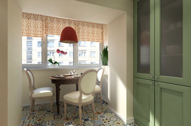 Фото из портфолио Двухэтажная квартира "Уютная Англия" – фотографии дизайна интерьеров на INMYROOM
