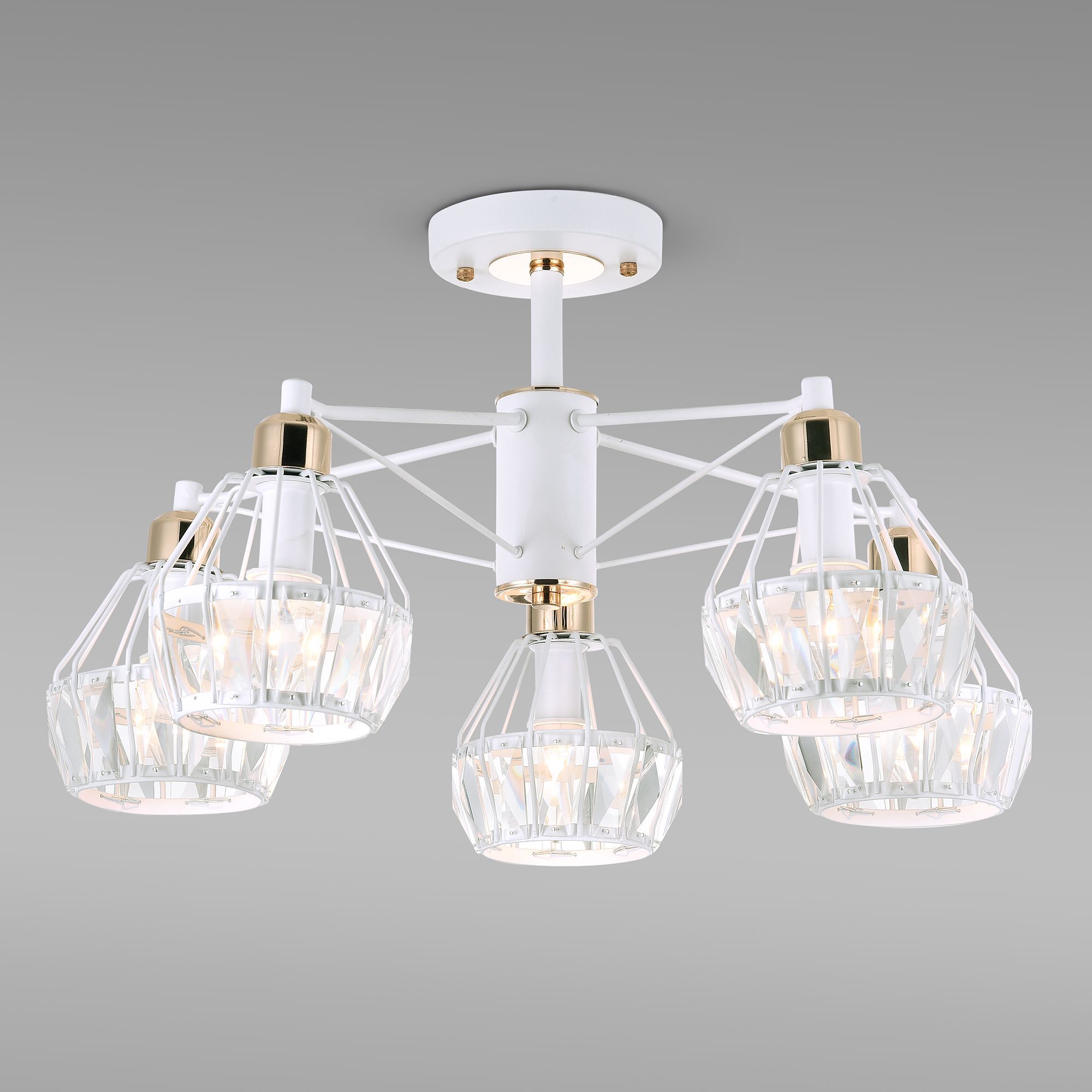 Потолочная люстра Lord с хрусталем 