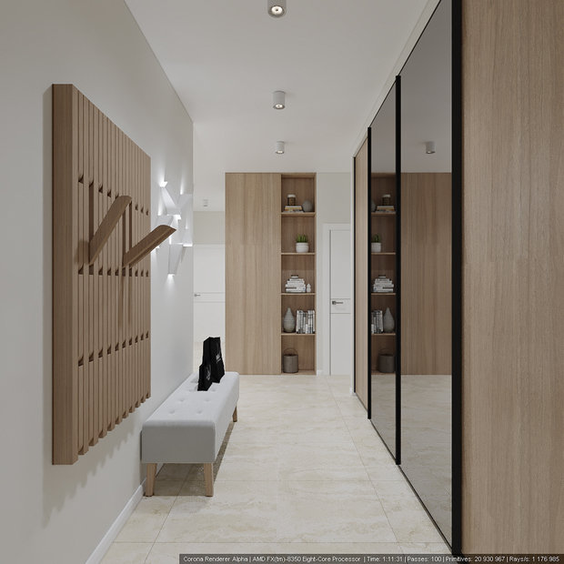 Фото из портфолио Квартира на Нахимовском – фотографии дизайна интерьеров на INMYROOM