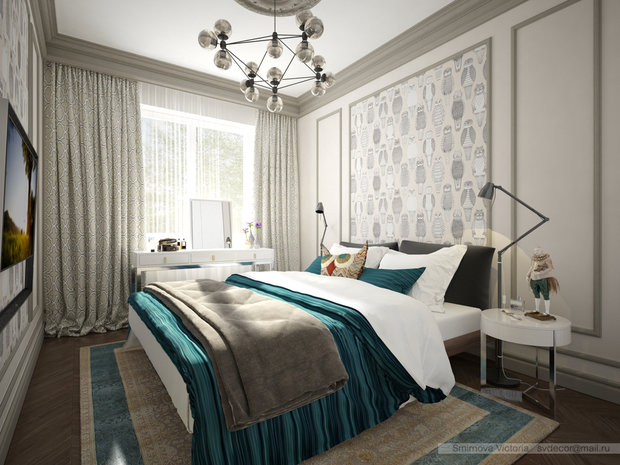 Фото из портфолио Квартира для молодой семьи – фотографии дизайна интерьеров на INMYROOM