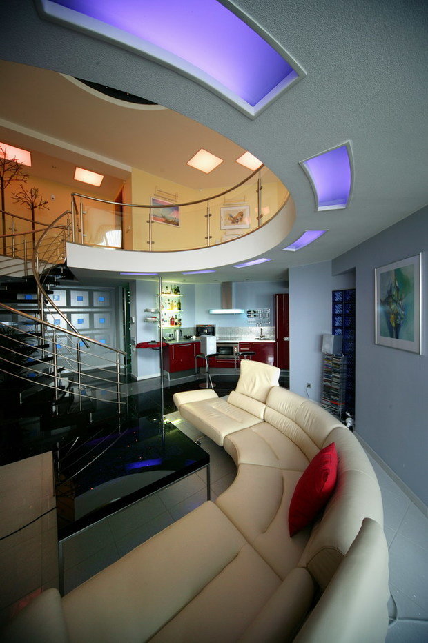 Фотография: Гостиная в стиле Современный, Эклектика, Дом, Дома и квартиры – фото на INMYROOM