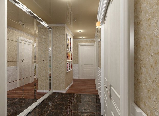 Фото из портфолио 3к.кв. в ЖК Солнышко от Шелдом – фотографии дизайна интерьеров на INMYROOM