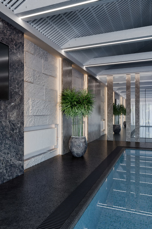 Фото из портфолио Частный Бассейн. – фотографии дизайна интерьеров на INMYROOM