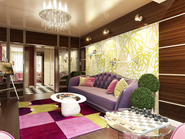 Фото из портфолио квартира для авантюрных путешественников – фотографии дизайна интерьеров на INMYROOM