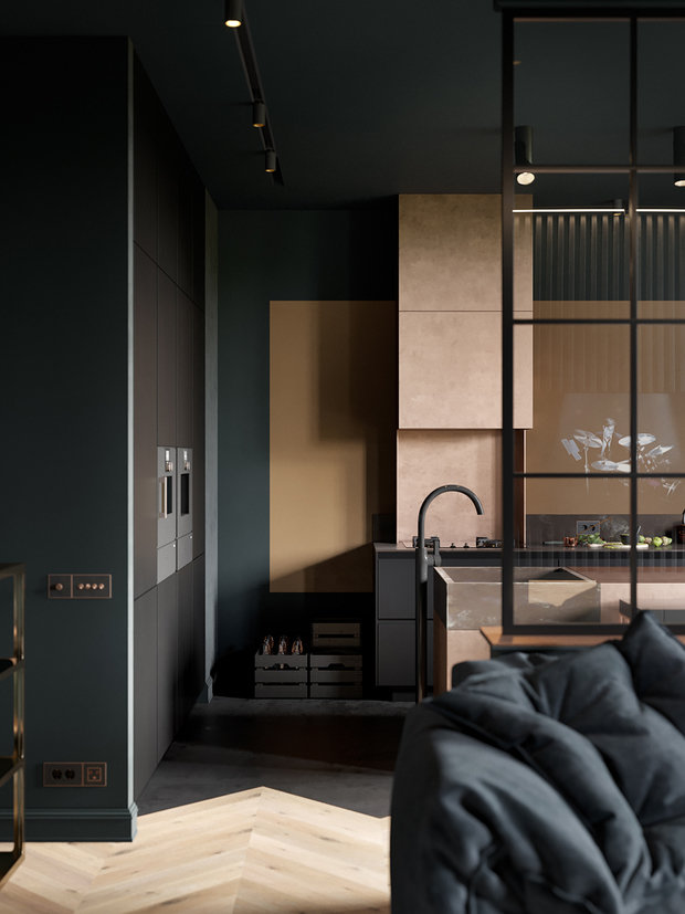 Фото из портфолио Copper Field – фотографии дизайна интерьеров на INMYROOM