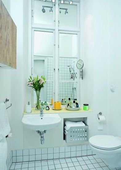 Фотография: Ванная в стиле Скандинавский, Интерьер комнат – фото на INMYROOM